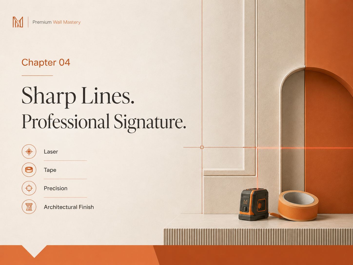 Chapter 4: Sharp Lines · Professional Signature